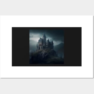 Mythical Majestic Castle Posters and Art